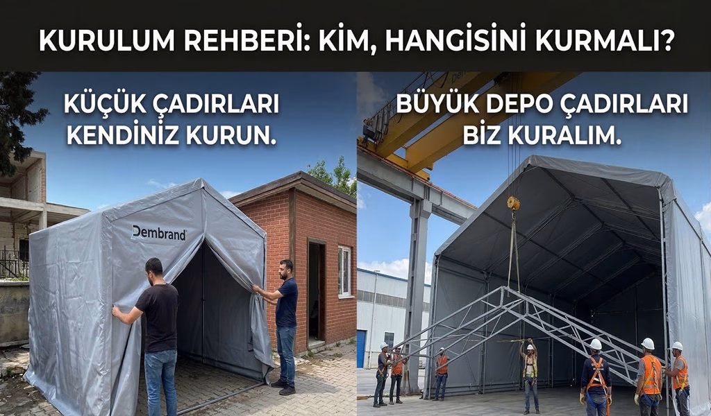 Çadır Kurulumunu Ben Yapabilir miyim ?