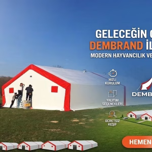 5x4 Çiftlik Çadırı Hemen Teslim